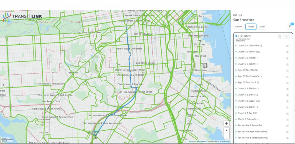 transit link roadmap