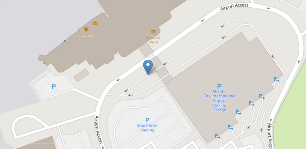 atlantic city airport map zoom